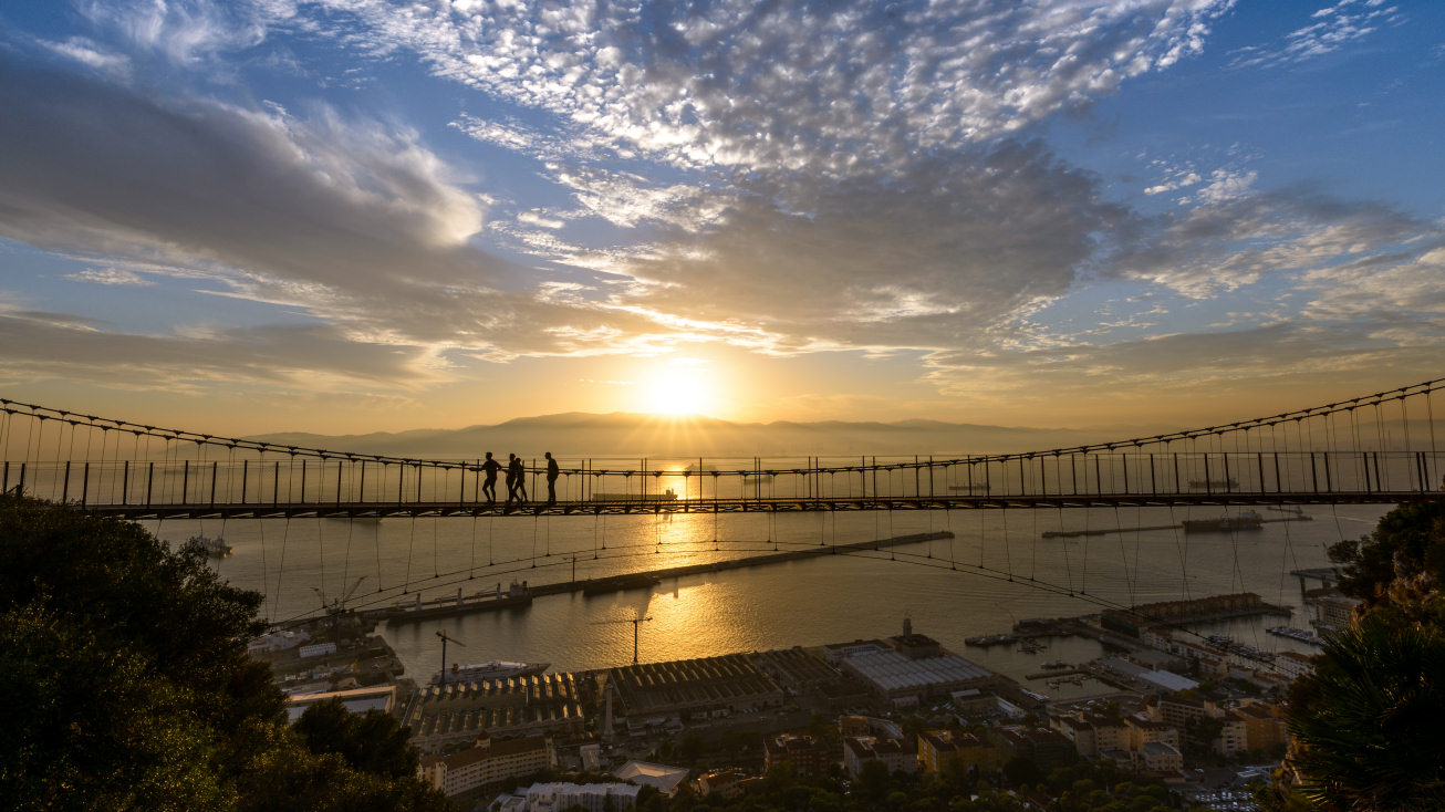 Gibraltar Suspension Bridge
